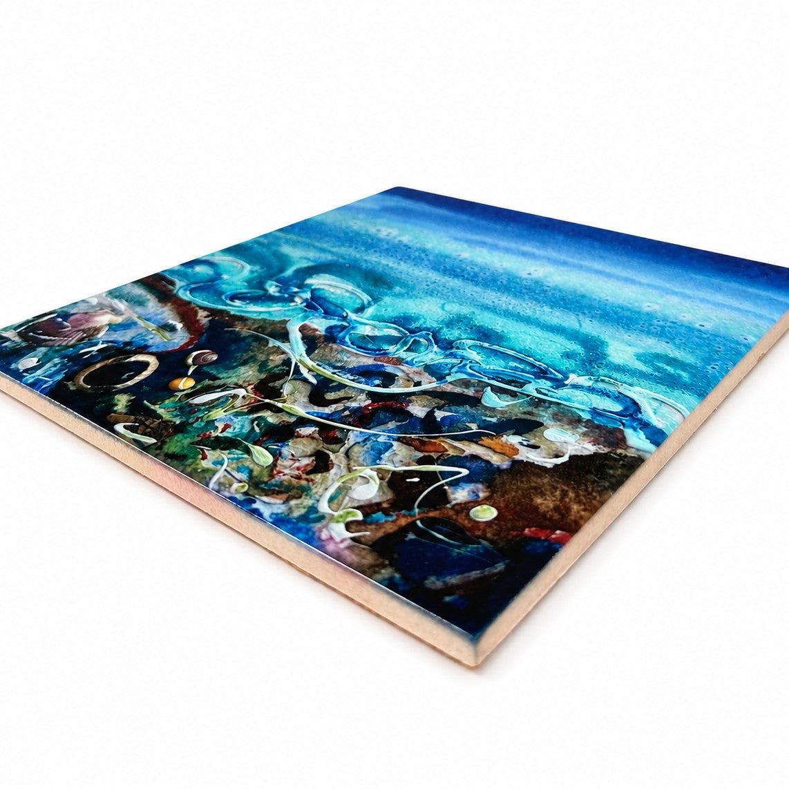 Large ceramic tile/Shorelines