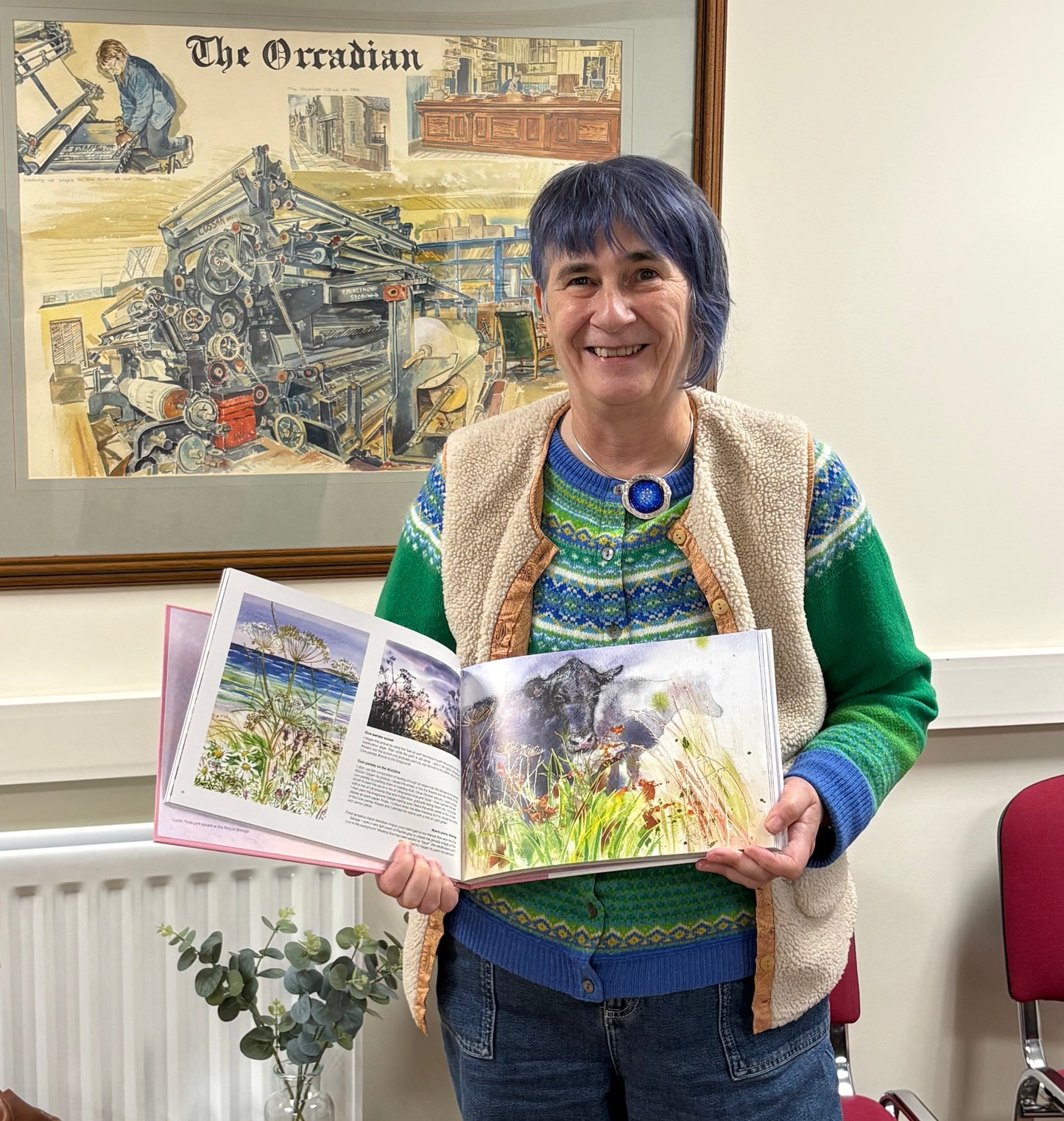 'Seeing the Light' 40 years of Orkney Art by Jane Glue