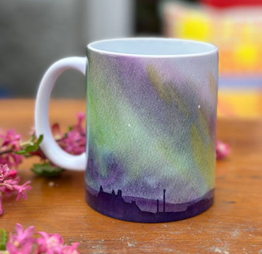 Ceramic mug/Northern Lights