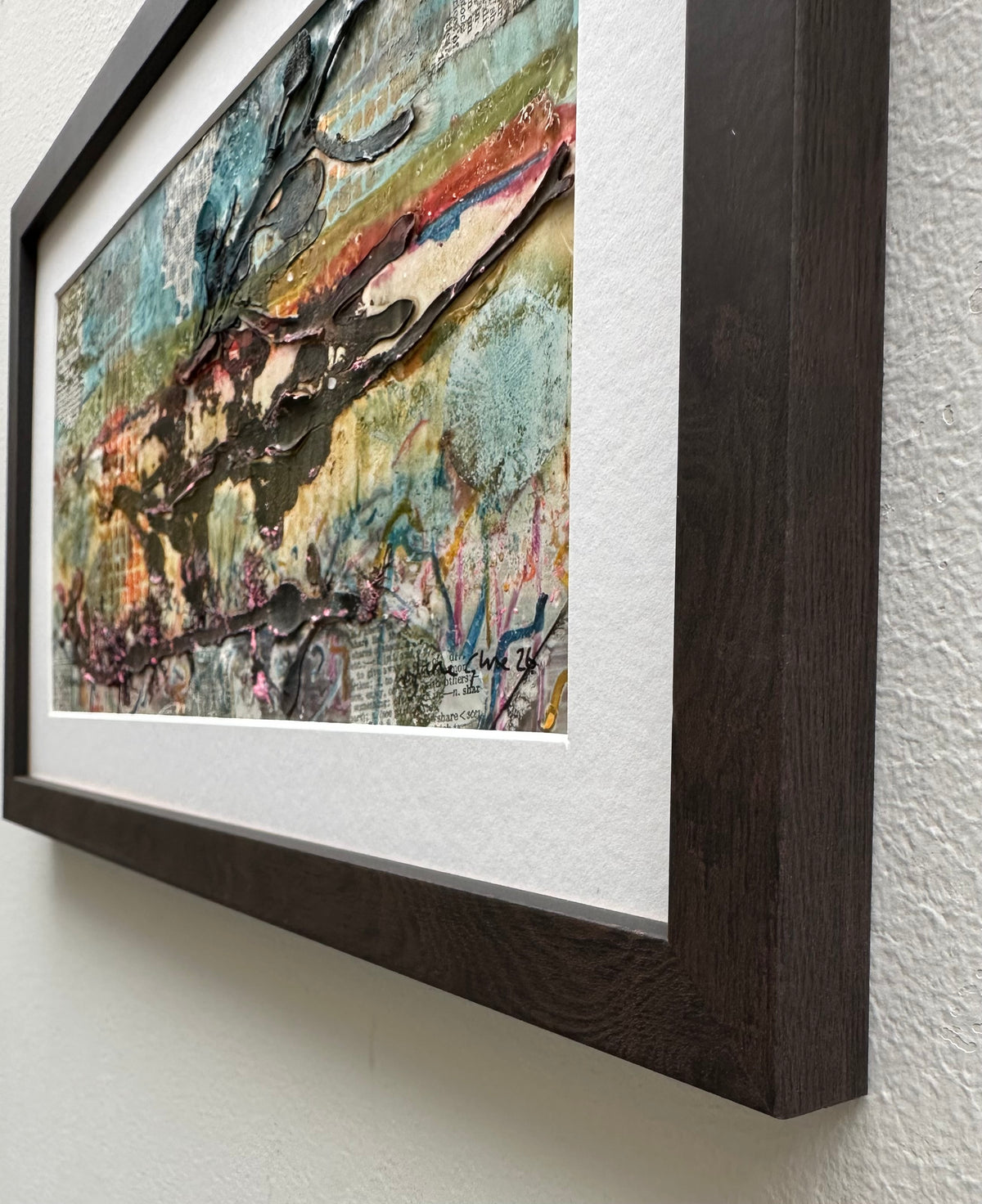 NEW! Original mixed media painting/Seaweed