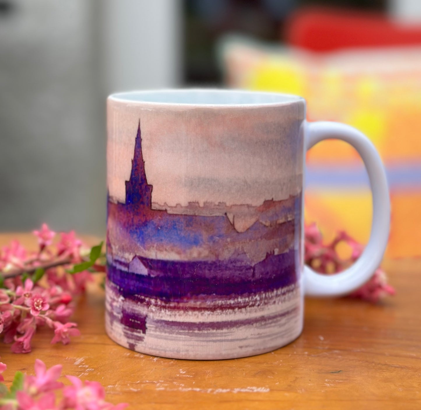 Ceramic mug/Sunset over Kirkwall bay
