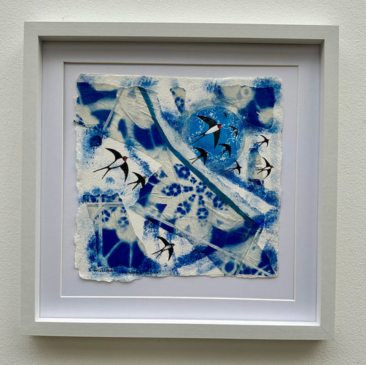 Original painting/Swallows