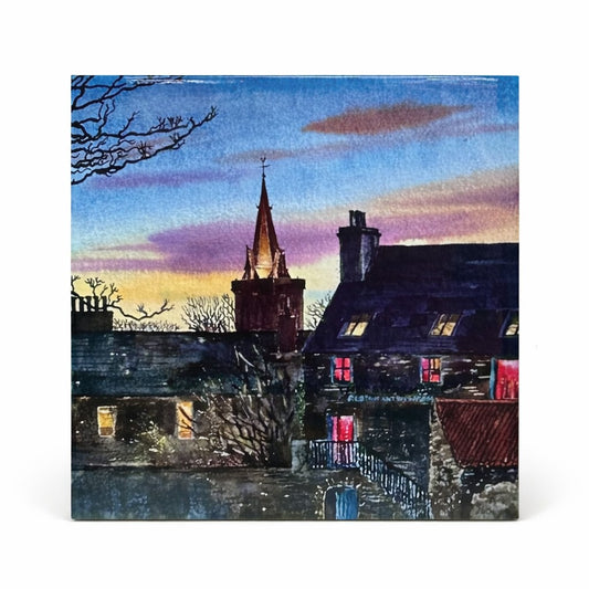 Large ceramic tile/The Storehouse, Kirkwall