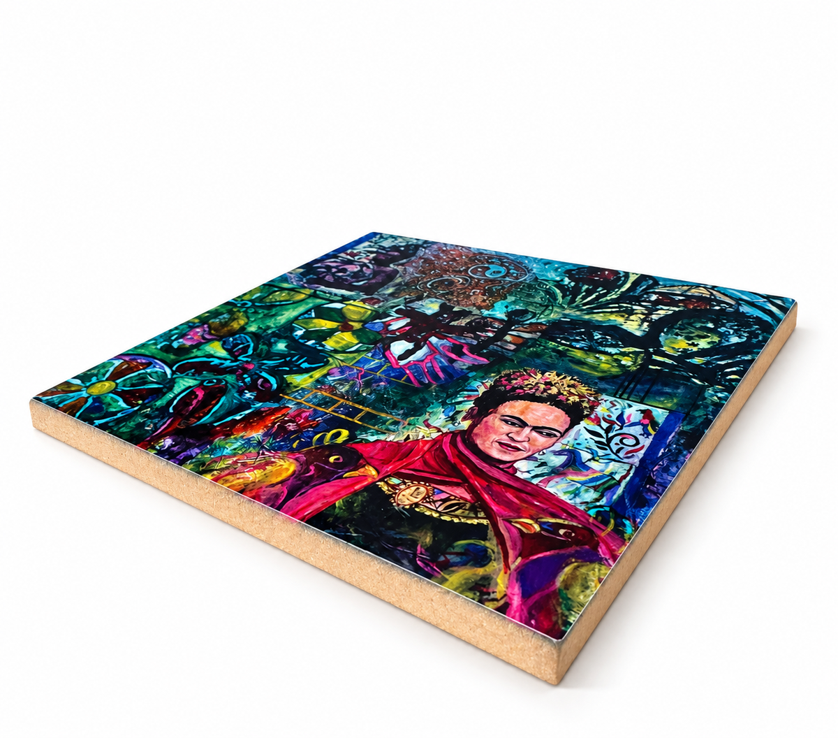 Large ceramic tile/Frida