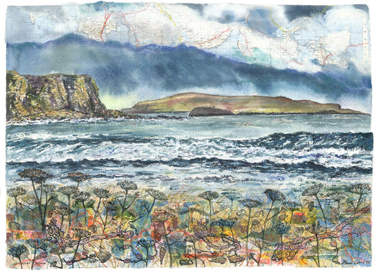 NEW! Original painting/Winter Storm