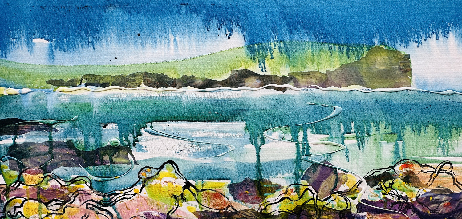 All about Orkney artist Jane Glue and her 35yrs and more art career