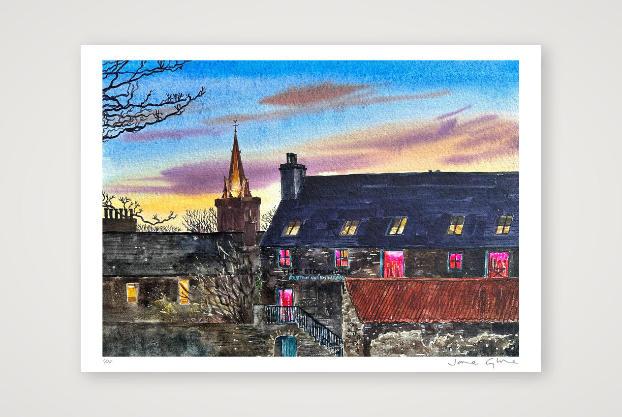 The Storehouse, Kirkwall — 59×42cm, 23×17" Print only