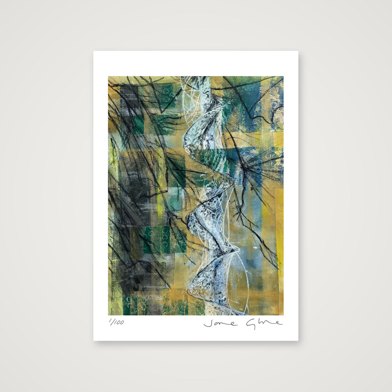 Oats and cobwebs  — A4 (21×30cm, 8×12") Print only