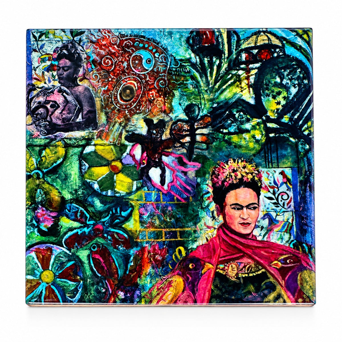 Medium ceramic tile/Frida