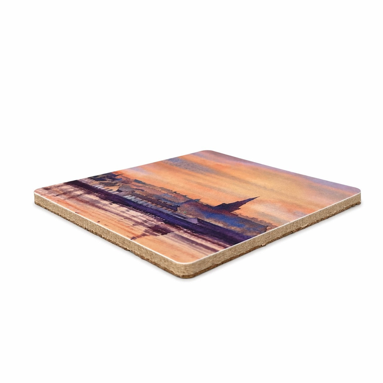 Coaster/Sunset over Kirkwall bay