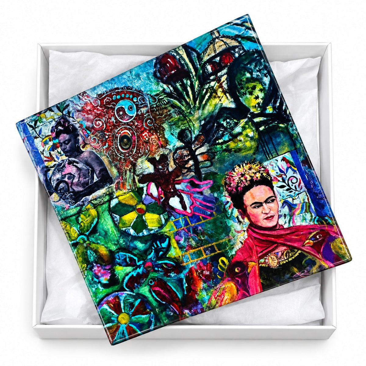 Large ceramic tile/Frida