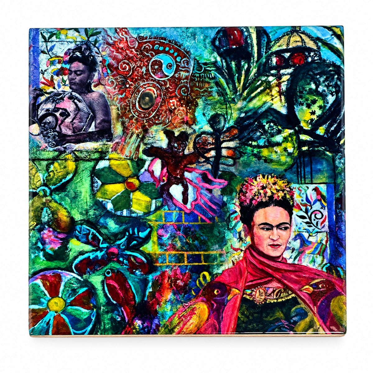 Large ceramic tile/Frida