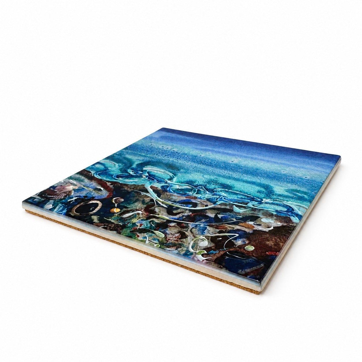 Medium ceramic tile/Shorelines