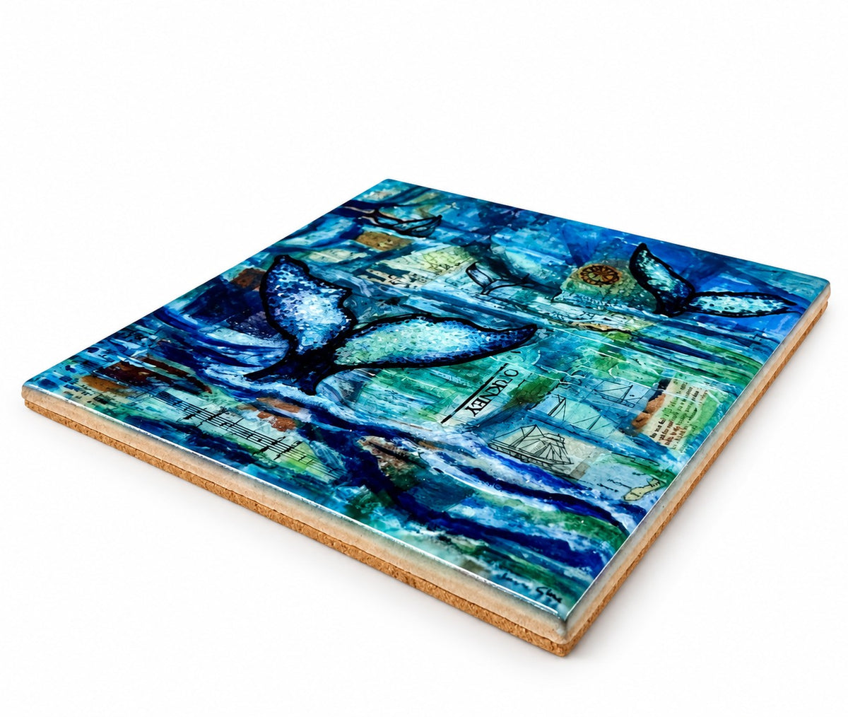 Medium ceramic tile/Flukes