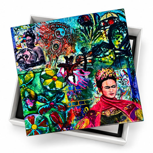 Medium ceramic tile/Frida