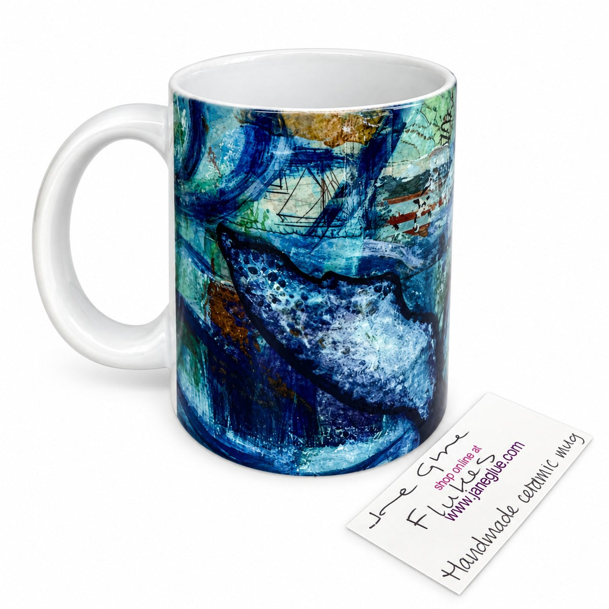 Ceramic mug/Flukes