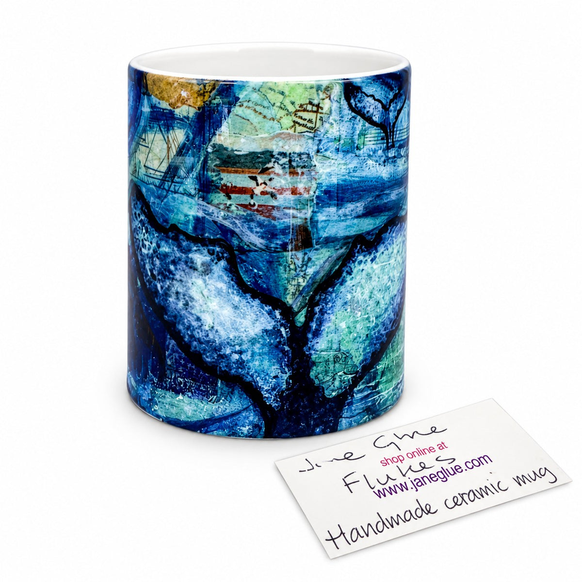 Ceramic mug/Flukes