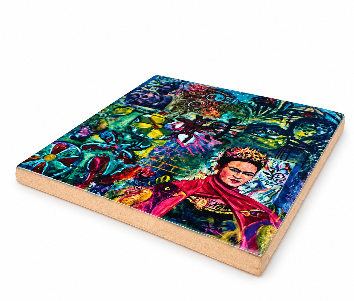 Small ceramic tile/Frida