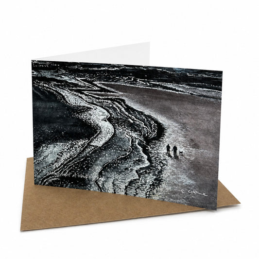Card - Winter light at Waulkmill Bay