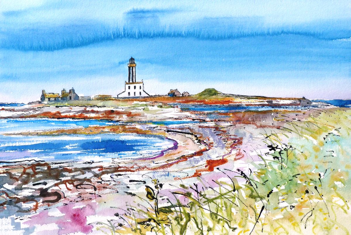 Limited edition print/Start point lighthouse, Sanday