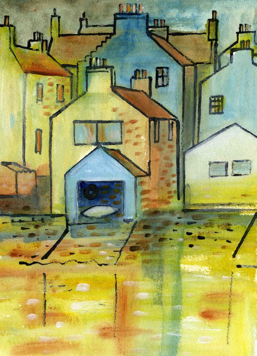 Limited edition print/Stromness colours