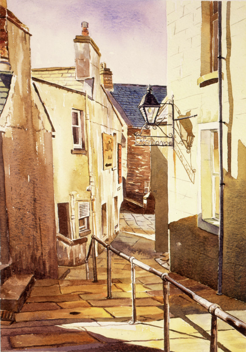 Limited edition print/Stromness close in Orkney