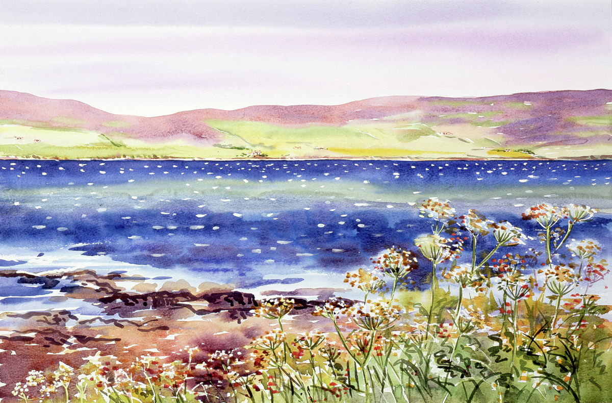 Limited edition print/Rousay from Gurness in Evie, Orkney
