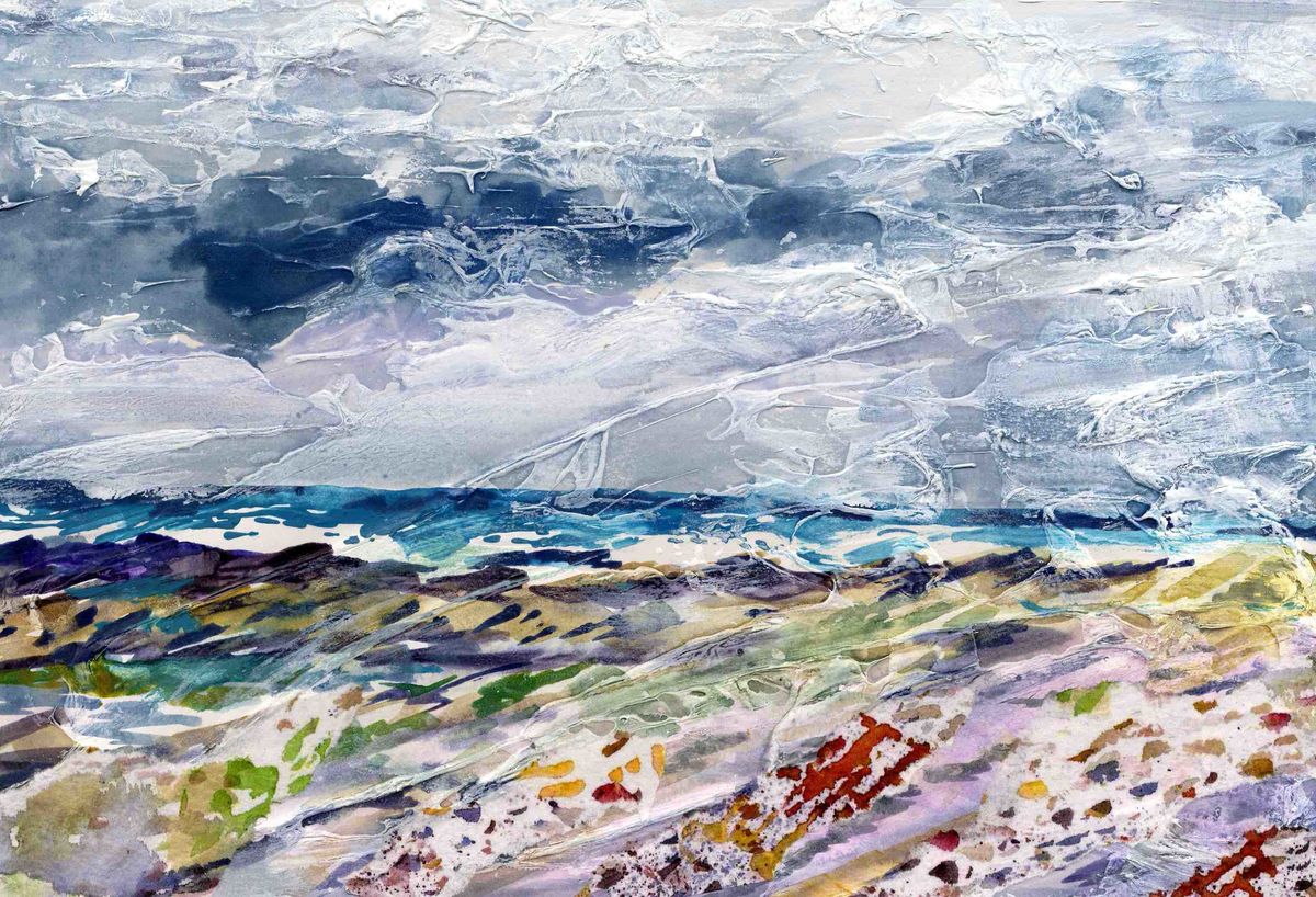 Limited edition print/Wild sea, Orkney