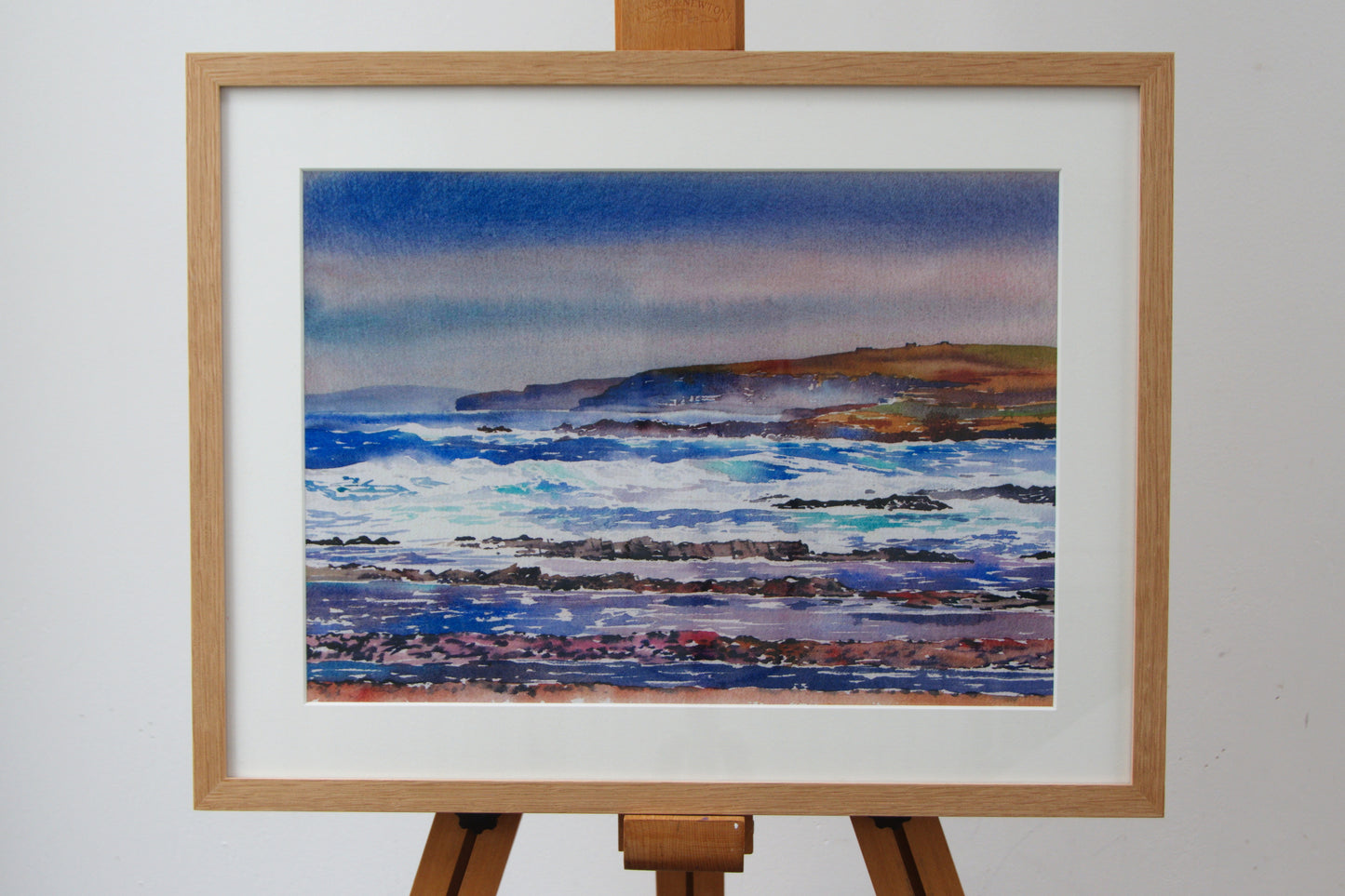Limited edition print/Rainstorm at North Birsay in Orkney