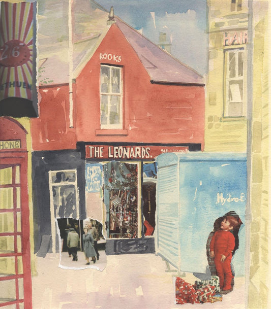 Limited edition print/The old Leonards shop in Kirkwall