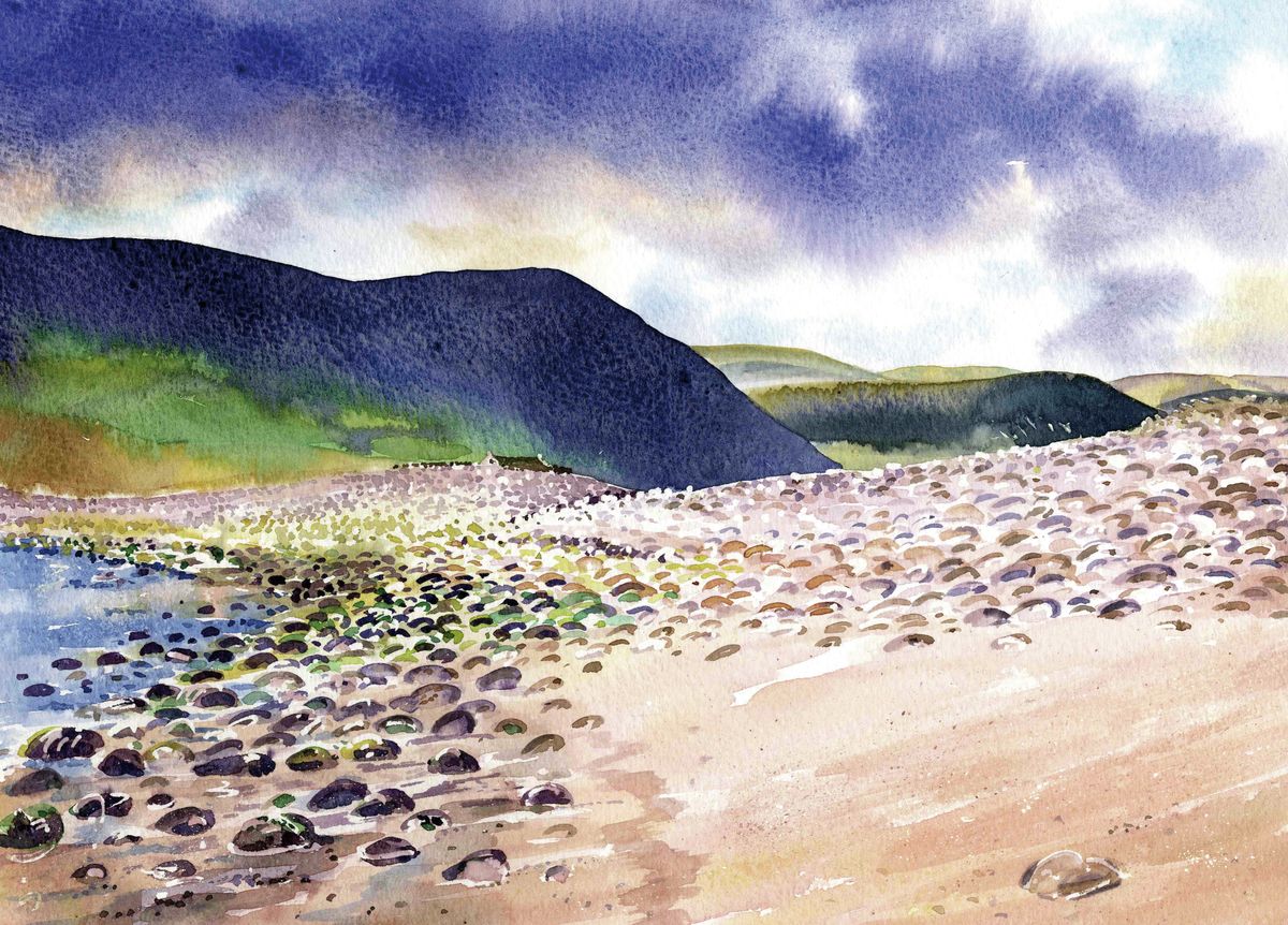 Limited edition print/Rackwick beach in Hoy