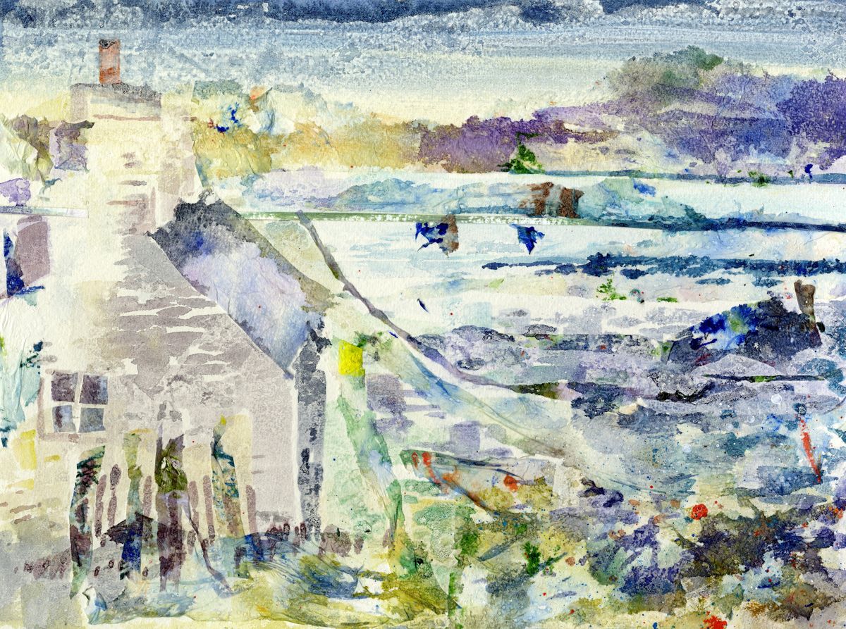 Limited edition print/Cottage by the sea, Kirkwall